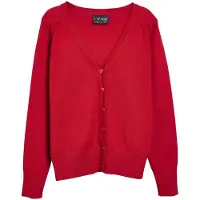 Next Casaco de malha vermelho
