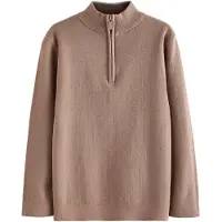 Next Pullover castanho