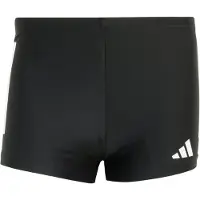 Adidas Calções de banho desportivos '3-Stripes Swim Boxers' preto / branco