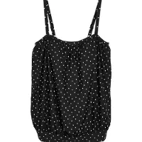 Next Top de tankini preto / branco