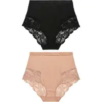 Next Cueca modeladora bege / preto