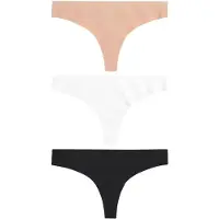 Next Tanga bege / vermelho vinho / preto