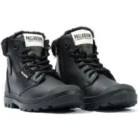 Palladium Botim com fivela 'Pampa' preto