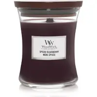 Woodwick Vela perfumada em vaso Amora picante 275 g
