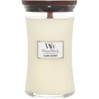 Woodwick Vela perfumada em jarro Island Coconut 609,5 g