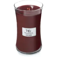 Woodwick Pote para vela com aroma de cereja preta 609,5g