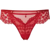 Hunkemoller Tanga 'Daisy' vermelho
