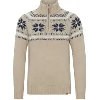 11 Project Pullover 'Tim' bege / azul / branco