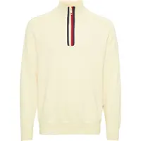 FQ1924 Pullover 'Kyle' azul noturno / vermelho / branco casca de ovo