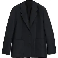 Desigual , Blazer com costuras em contraste, PoliÉSter, Preto, L