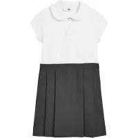 Next Vestido antracite / branco