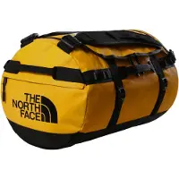 The North Face - Sacos duffel - Base Camp Duffel S Summit Gold TNF Black para Unissexo - Nylon - Amarelo