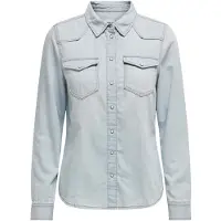 ONLY Blusa 'ONLAlexa' azul claro