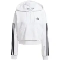 Adidas Sweatshirt de desporto 'Essentials' preto / branco