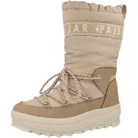 Pajar Botas de neve 'Galaxyy' bege / bege escuro