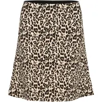 Saint tropez Saia 'Gennie' creme / caramelo / preto