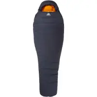 Mountain Equipment - Sacos-cama para frio extremo - Glacier 1000 Obsidian para Homem - Tamanho Esquerda - Navy