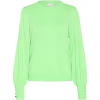 Kaffe Pullover verde néon