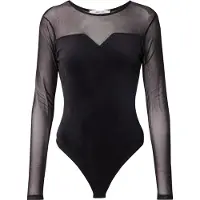 About You Camisa body 'Jula' preto