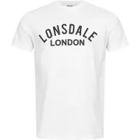Lonsdale Camisa 'Brafield' preto / branco
