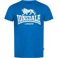 Lonsdale Camisa azure / branco