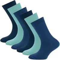 Ewers Meias navy / turquesa