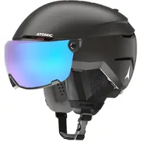 Atomic - Capacetes ski homem - Savor Visor Stereo Black para Unissexo - Tamanho 51-55 cm - Preto