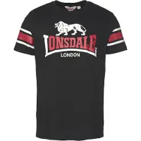 Lonsdale Camisa vermelho / preto / branco