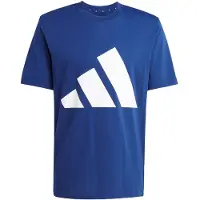 Adidas Camisa funcionais 'Essentials' azul escuro / branco