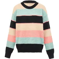 Jalene Pullover azul céu / pitaya / pó / preto