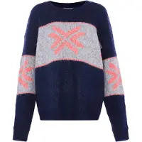 Jalene Pullover marinho / acinzentado / coral
