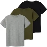 TWO SOON Camisola acinzentado / oliveira / preto