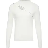 Bling bling by leo Pullover branco