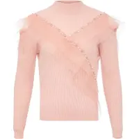 Bling bling by leo Pullover cor-de-rosa