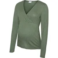 Mamalicious Camisa verde escuro