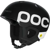 POC - Capacetes ski homem - Auric Cut BC MIPS Uranium Black Matt para Unissexo - Tamanho 59-62 cm - Preto