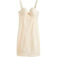 Next Vestido corpete nude