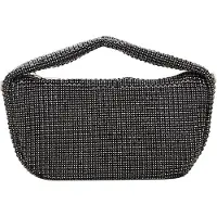 NAEMI Malas de tiracolo preto / prata