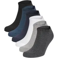 Next Meias azul / cinzento / branco