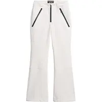 Superdry para mulher. WS110171A Calças de esqui ajustadas softshell branco (10 UK = S), Esportivo, Poliamida, Neve