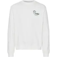 !Solid Sweatshirt 'Imran ' verde / branco