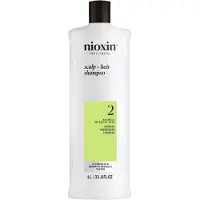 Nioxin System 2 Shampoo Capelli Naturali con Diradamento Avanzato 1000ml — Shampoo