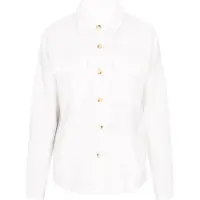 SANIKA Casaco de malha branco