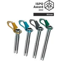 Blue Ice - Parafusos gelo - Aero Lite para Unissexo - Tamanho 16 cm - Cinzento