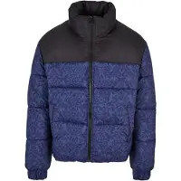 Urban Classics Casaco de inverno índigo / azul pombo / preto