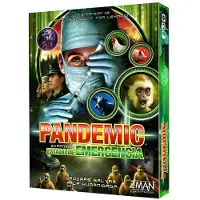 Z-Man Games, Inc. Pandemic Estado De Emergência Jogo De Tabuleiro Versão Em Espanhol