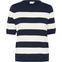 Kaffe Pullover 'KALizza' navy / branco