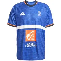 Adidas Camisola de futebol 'France Handball Replica' azul / laranja / branco