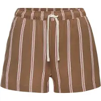 LASCANA Calções de pijama brocado / cor-de-rosa / preto / branco