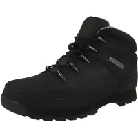 Timberland para homem. TB0A2DUH0011 Botas de couro Euro Sprint pretas (44), Preto, Plano, Cordão, Casual, Esportivo, Outdoor